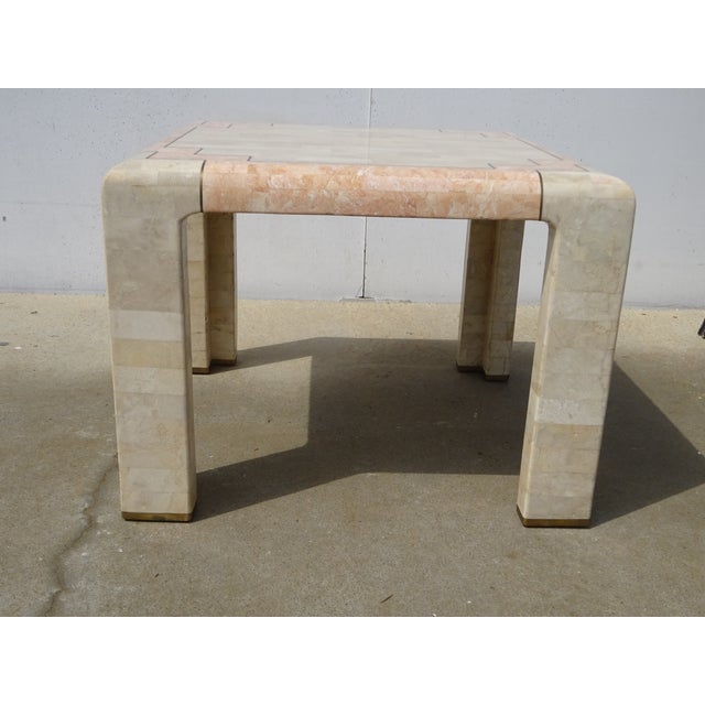 Stone Marquetry Living Room Table, 1950s For Sale - Image 3 of 18
