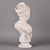 Vintage Plaster Bust of a Woman in Classical Drapery For Sale - Image 9 of 12