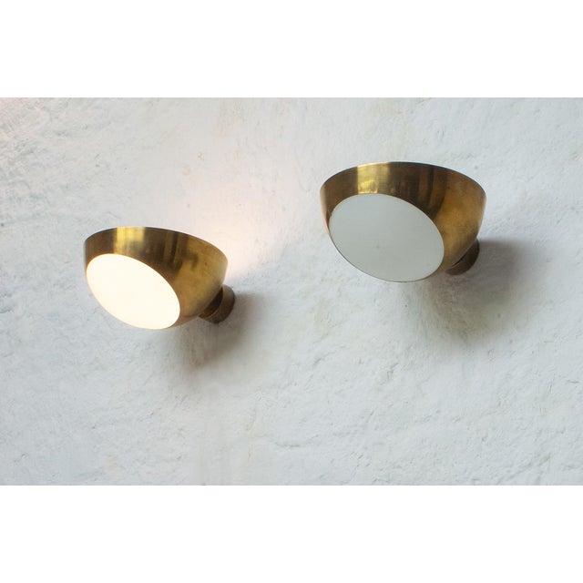 Wall Lights in the style of Stilnovo Italia, 1950s, Set of 2, in Good conditions. Designed 1950 to 1959 This piece is...