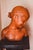 1950s Vintage Italian Terracotta Bust of LIttle Girl with Braided Hair, 1950s For Sale - Image 5 of 5