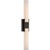 Kelly Wearstler for Visual Comfort Signature Covet 28" Double Bath Light in Bronze with Alabaster For Sale