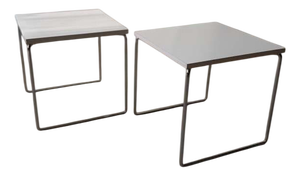 Minimalist Side Tables from Brabantia, 1970s, Set of 2