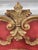 Vintage Louis XVI Style Giltwood With Rasberry Red Painted Frame For Sale - Image 9 of 12