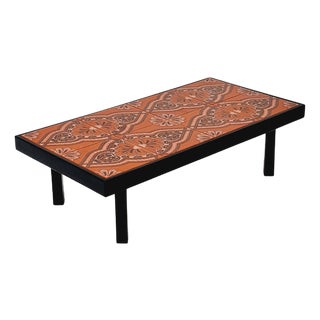 Mid-Century Ceramic Bench, 1970s For Sale