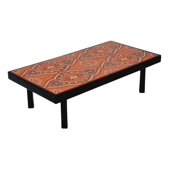 Mid-Century Ceramic Bench, 1970s For Sale