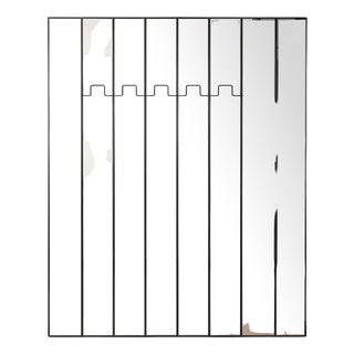 Gronda Modular Mirror and Coat Rack by Luciano Bertoncini for Elco, 1970s For Sale