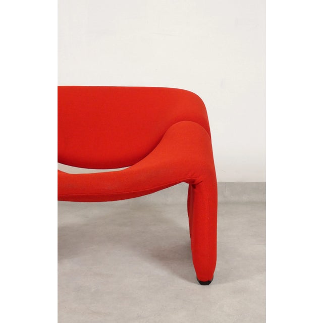 This original M-chair or Artifort model F598, also known as the Groovy Chair, was designed by Pierre Paulin for Artifort...