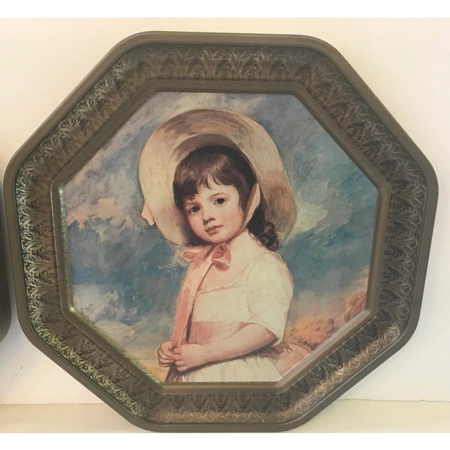 Victorian Vintage Victorian Children Wall Art - a Pair For Sale - Image 3 of 7