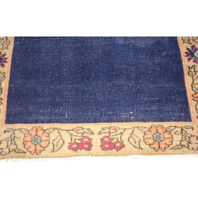 Vintage Turkish Anatolian Hand Knotted Wool Rug, 2'4''x4' For Sale - Image 4 of 5
