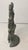Early 20th Century Antique Solid Cast Brass Floral Basket Doorstop With Bow and Verdigris Patina For Sale - Image 5 of 11