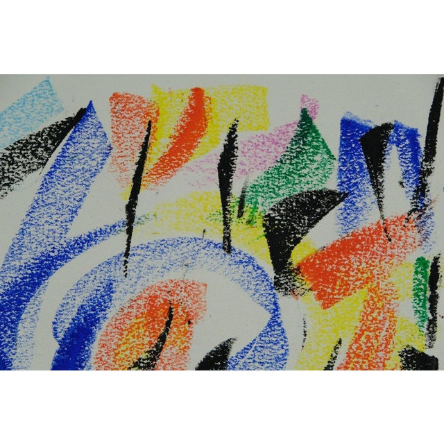 Françoise Galle, Night Forest, Pastel For Sale - Image 4 of 6