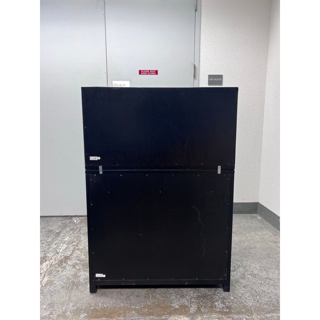 2010s Pottery Barn Clyde Bar Cabinet For Sale - Image 5 of 12