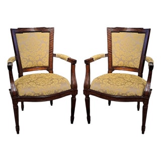 Set of Louis XVi Armchairs For Sale