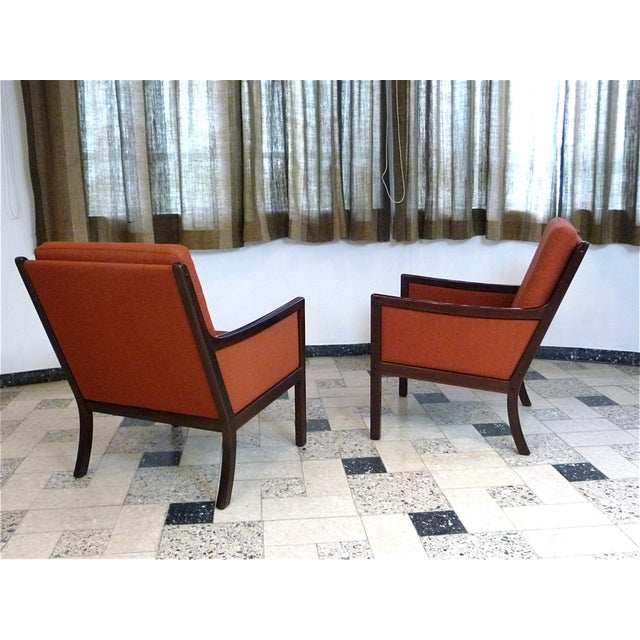 Set of Lounge Chairs by Ole Wanscher for Jeppsen For Sale - Image 6 of 18