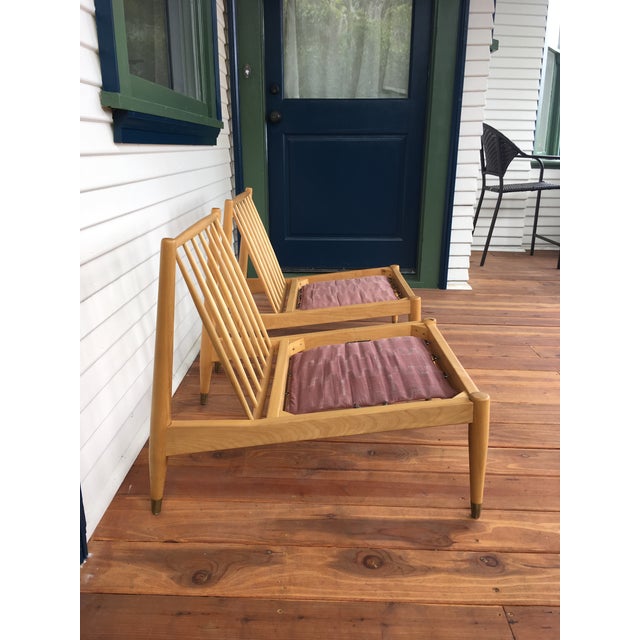 DUX Mid-Century Lounge Chairs - A Pair For Sale - Image 4 of 7