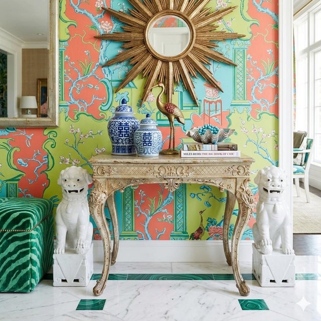 Turning the Past into Stunning Decor for Today. This Turtle and Crane curated acquisition is a breathtaking tribute to the...