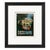 Vintage Albergo La Palma Capri Framed Luggage Label For Sale