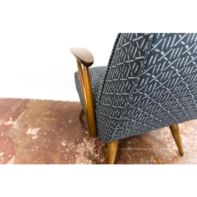 Mid-Century Modern Model 300-110 Lounge Chair from GFM, Poland, 1960s For Sale - Image 14 of 15