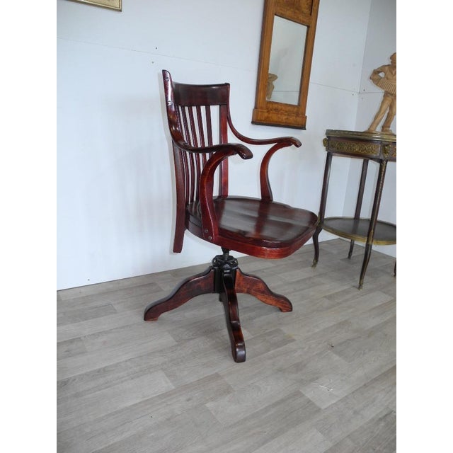 Antique Desk Chair by Adolf Loos for Thonet, 1890s For Sale - Image 3 of 18