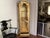 Weiman Vintage Hollywood Regency Style Gold Lighted Curio Display Cabinet 1940s Lighted With Drawer For Sale - Image 17 of 17