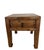 Chinese Antique Elm Low Stool With Storage Drawer For Sale - Image 3 of 11