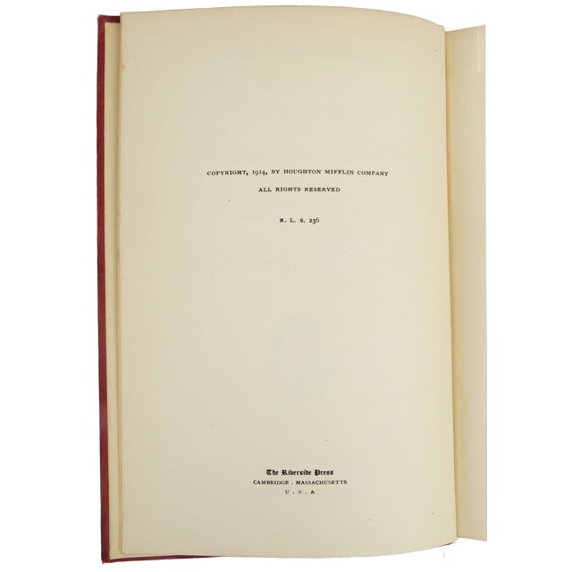 American Antique & Vintage Red & Gilt Books, Set of 14 For Sale - Image 3 of 8