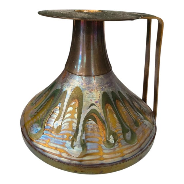 Glass Phenomenon Genre 358 Candleholder from Loetz Witwe, 1890s For Sale - Image 7 of 7