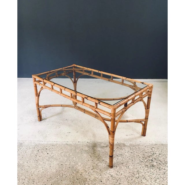 Mid-Century Chippendale Bamboo Dining Table, Italy, 1960s For Sale - Image 12 of 18