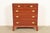 Baker Furniture Style Georgian Carved Mahogany Dresser or Chest of Drawers For Sale - Image 14 of 14