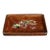 Vintage Chinese Rosewood Tray With Mother of Pearl Bird & Flower Inlay For Sale