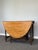 19th Century Antique English Oak Drop Leaf Gate Leg Table With Barley Twist For Sale - Image 5 of 12