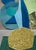 "Petal 3" Original Mixed-Media Collage on Paper by Zac Woodiel For Sale - Image 9 of 10