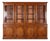 Large Early 19th Century English Mahogany Glazed Library Bookcase, 1830 For Sale