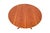 1950s Mid-Century Round Walnut Table, Germany, 1950s For Sale - Image 5 of 11