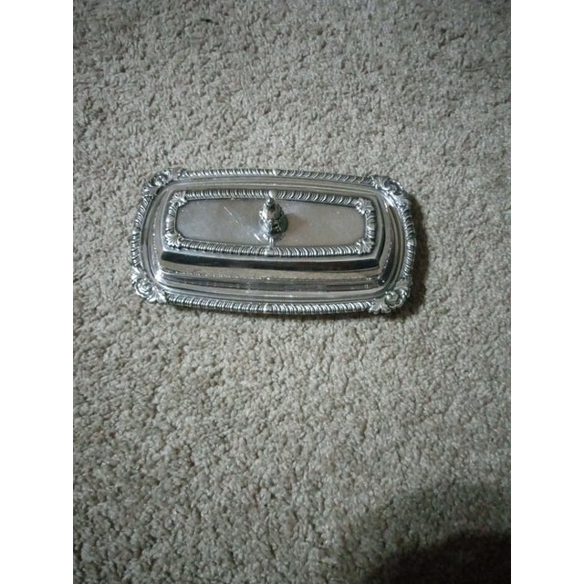 Gorgeous Rockford- Sheets 1875 Silver Victorian Style Butter Dish. For Sale In Dallas - Image 6 of 7