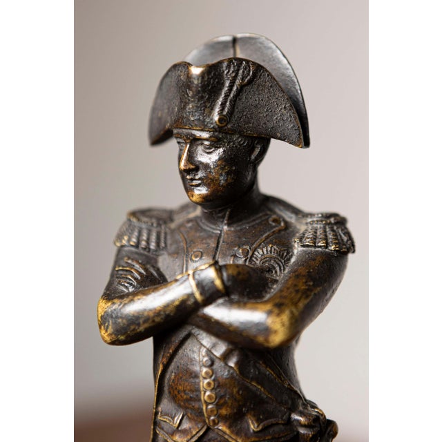 19th Century French Bronze Statuette of Napoleon Bonaparte For Sale - Image 11 of 11
