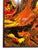 Richard Mann Richard Mann "Red" Abstract Acrylic Painting in Metal Frame For Sale - Image 4 of 5