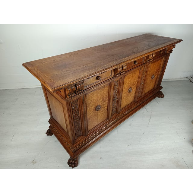 Vintage Neo-Classic Sideboard, 1950s For Sale - Image 6 of 18