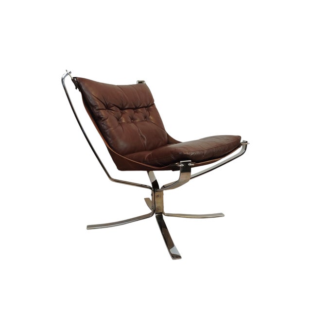 Mid-Century Falcon Chair from Sigurd Ressell, 1970s For Sale - Image 10 of 14