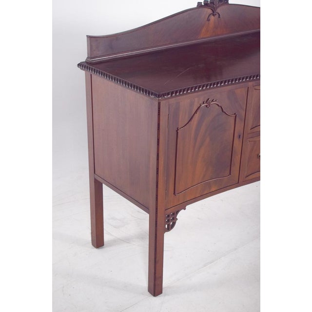 Antique European Sideboard in Mahogany, 1890s For Sale - Image 3 of 9