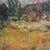 Gold Vintage Expressionist Landscape, Original Oil Painting by Leonard Bennetts, C. 1970s For Sale - Image 8 of 14