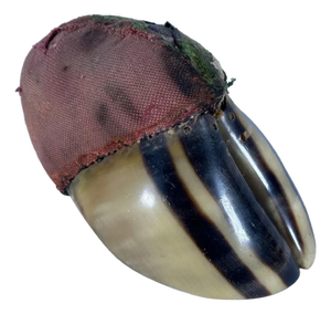 Victorian Taxidermy Bovine Hoof Pincushion