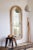 Brown Pelicano Rattan Floor Mirror For Sale - Image 8 of 9