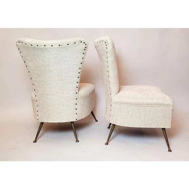 Set of Small Armchairs, 1950 For Sale - Image 4 of 8