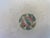 Off-white Vintage Chinese Famille Rose Porcelain Peach Longevity Bowl For Sale - Image 8 of 8