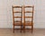 Pair of 19th Century French Provençal Nurse’s Chairs in Beechwood For Sale In Atlanta - Image 6 of 9