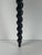 Mid-Century French Ebonized Turned Wood Side Table with Cork Screw Legs, 1950s For Sale - Image 15 of 15