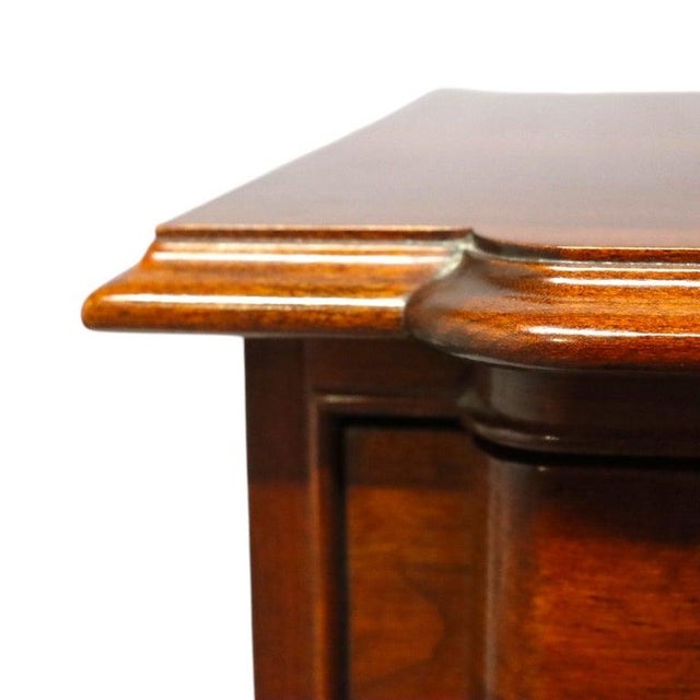 Knob Creek Chippendale Cherry Block Front 4-Drawer Chest C1930 For Sale - Image 9 of 10