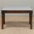 Antique French Louis XVI Style Walnut Vanity Stool ~ Piano Bench For Sale - Image 4 of 15