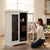 Antique Painted Display Cabinet, 1925 For Sale - Image 3 of 9